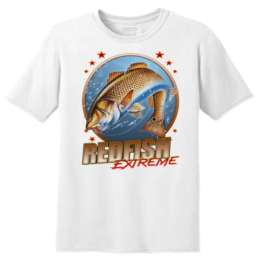 Redfish Red Drum Fish Mens T Shirt