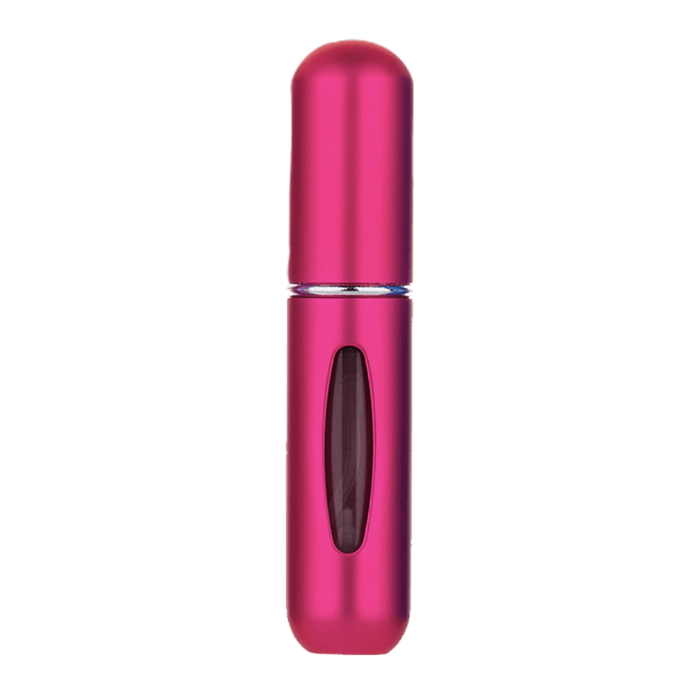 Fuchsia Pink 5ml Mini Refillable Perfume Spray Bottle