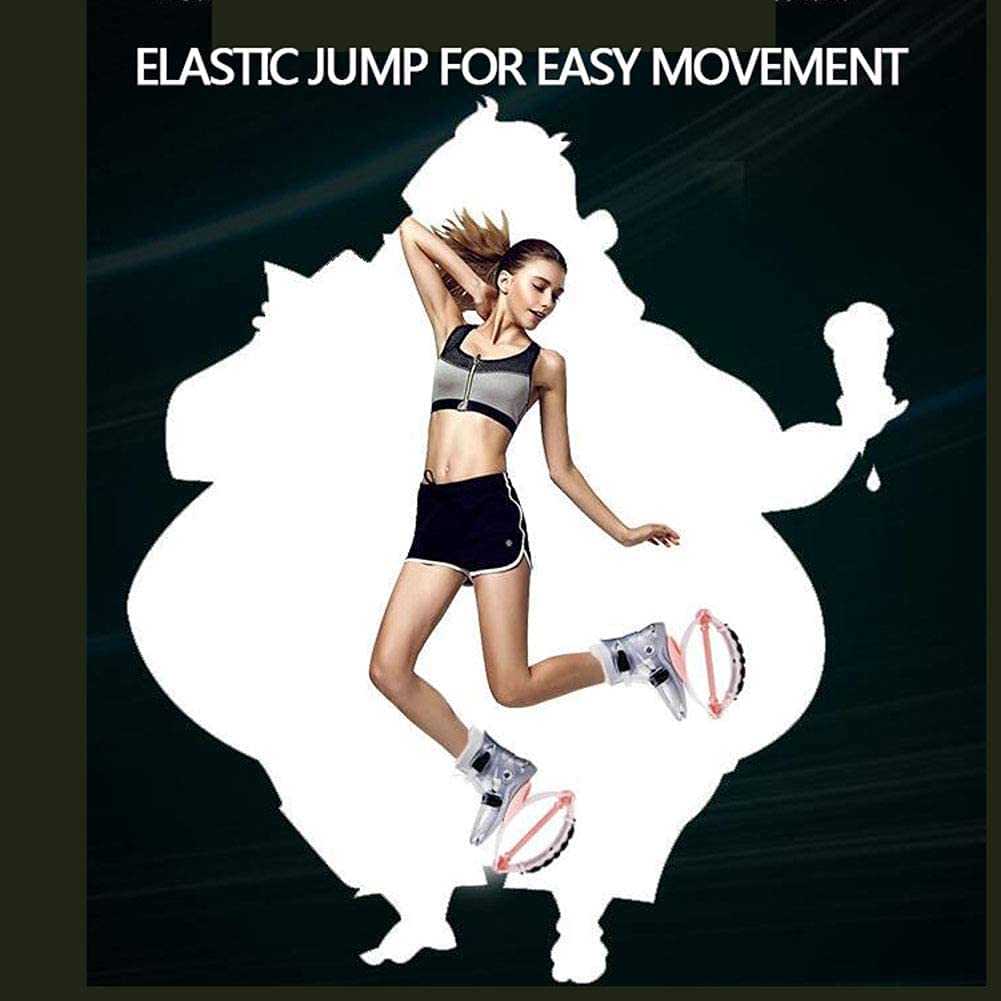 Adults Women Men Anti-Gravity Running Boots Bounce Shoe Jumping