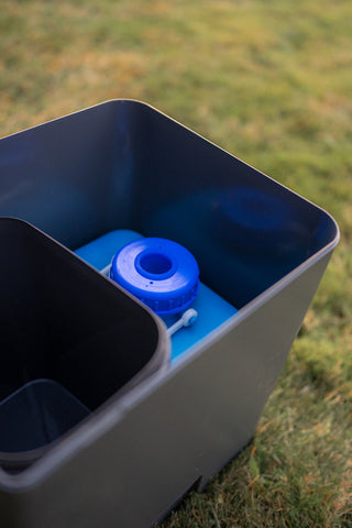 Chemical free compost toilet