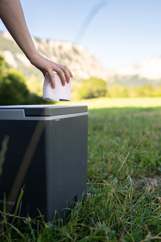 Maintain composting toilet