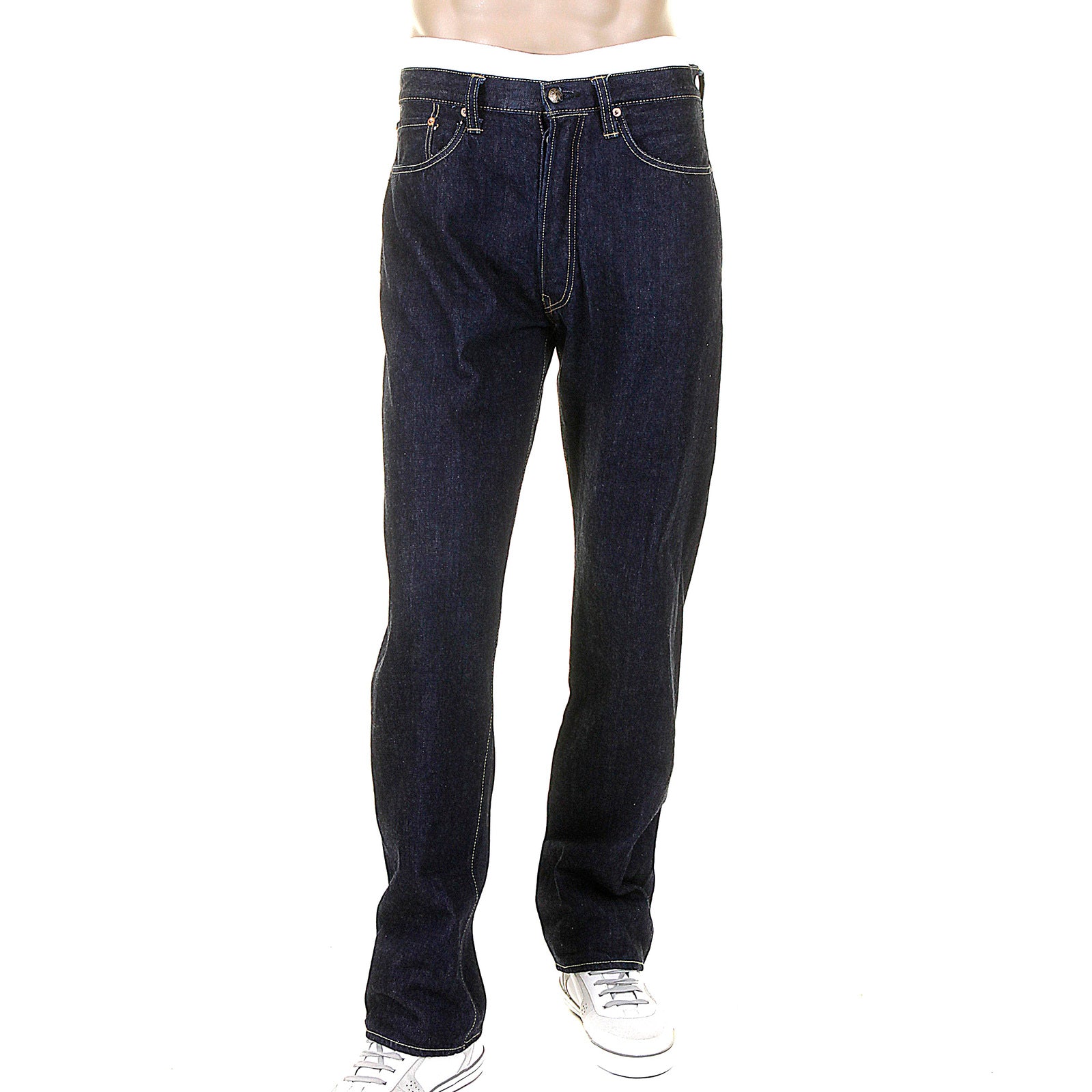 Navy Blue Union Star SC40065A One Wash Selvedge Denim Jeans CANE9026 ...