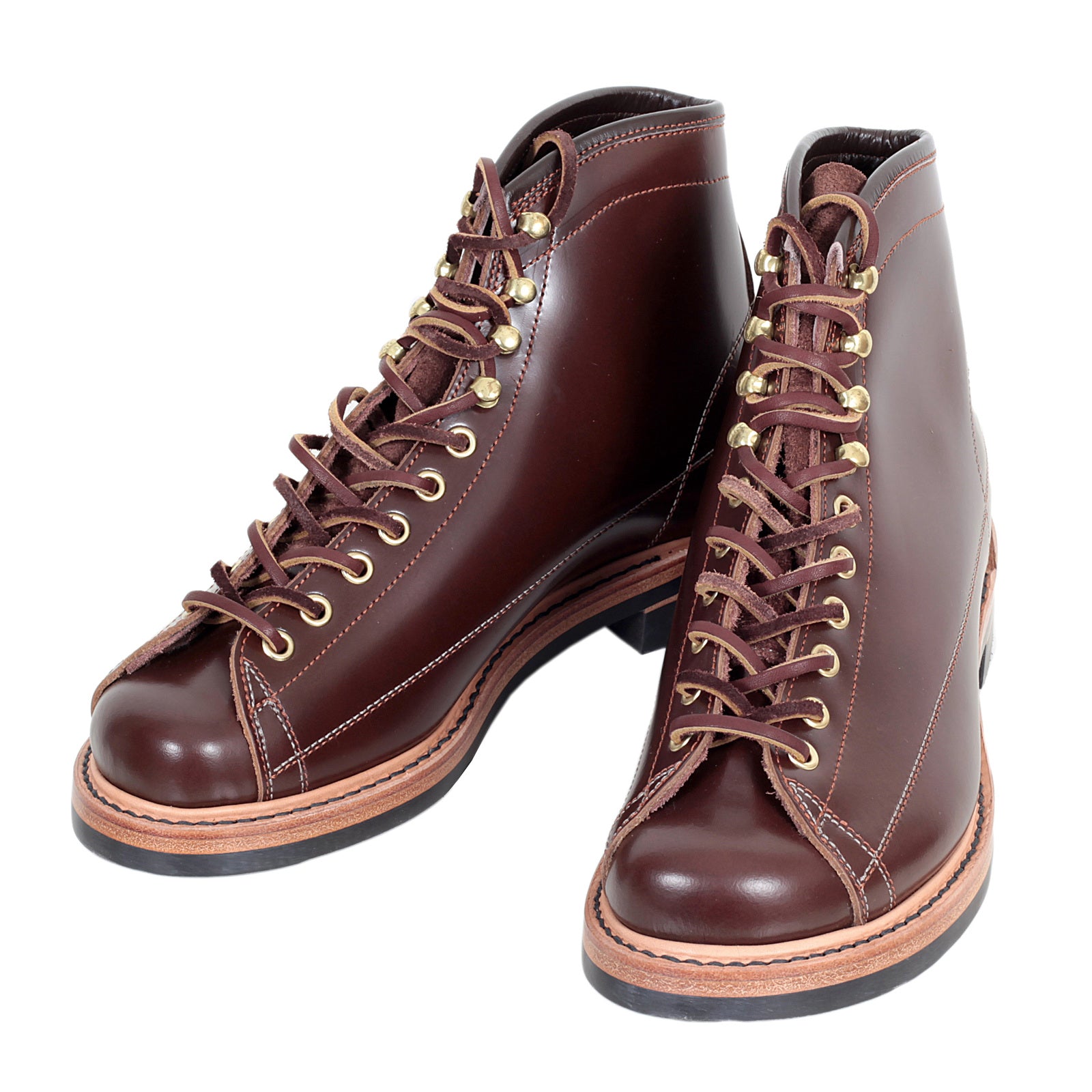 Lone Wolf Mens Brown Leather LW01785 Calf High Goodyear Welted