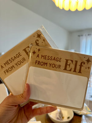 Elf Message Signs - Chasing Rainbows Children's Boutique