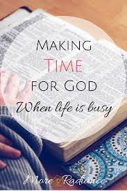 Time with God blog image
