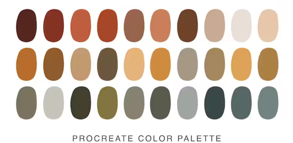 couleurs palette cocooning