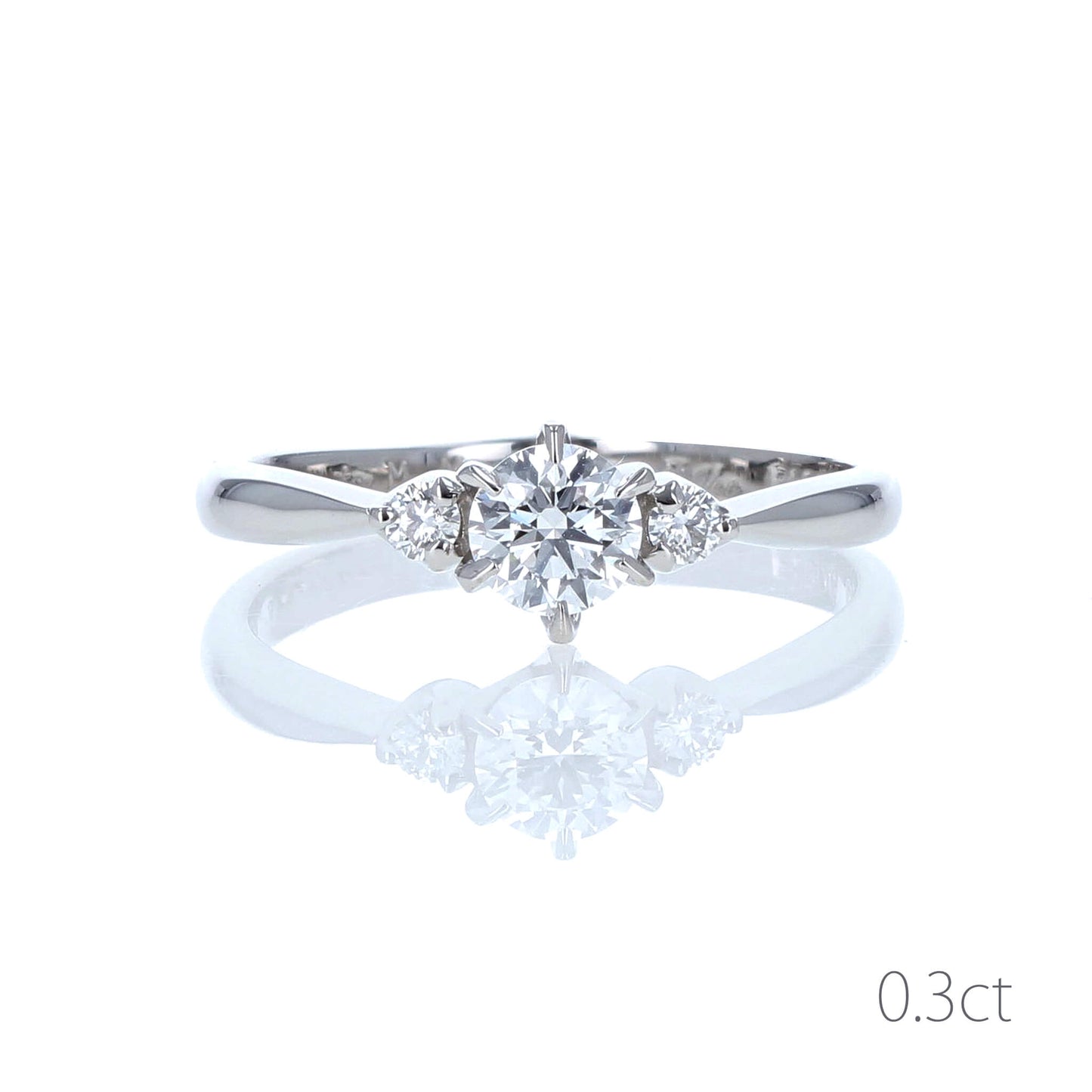 本物品質の 674.K18PG 指輪 ダイヤモンドリング Diamond Ring tdh