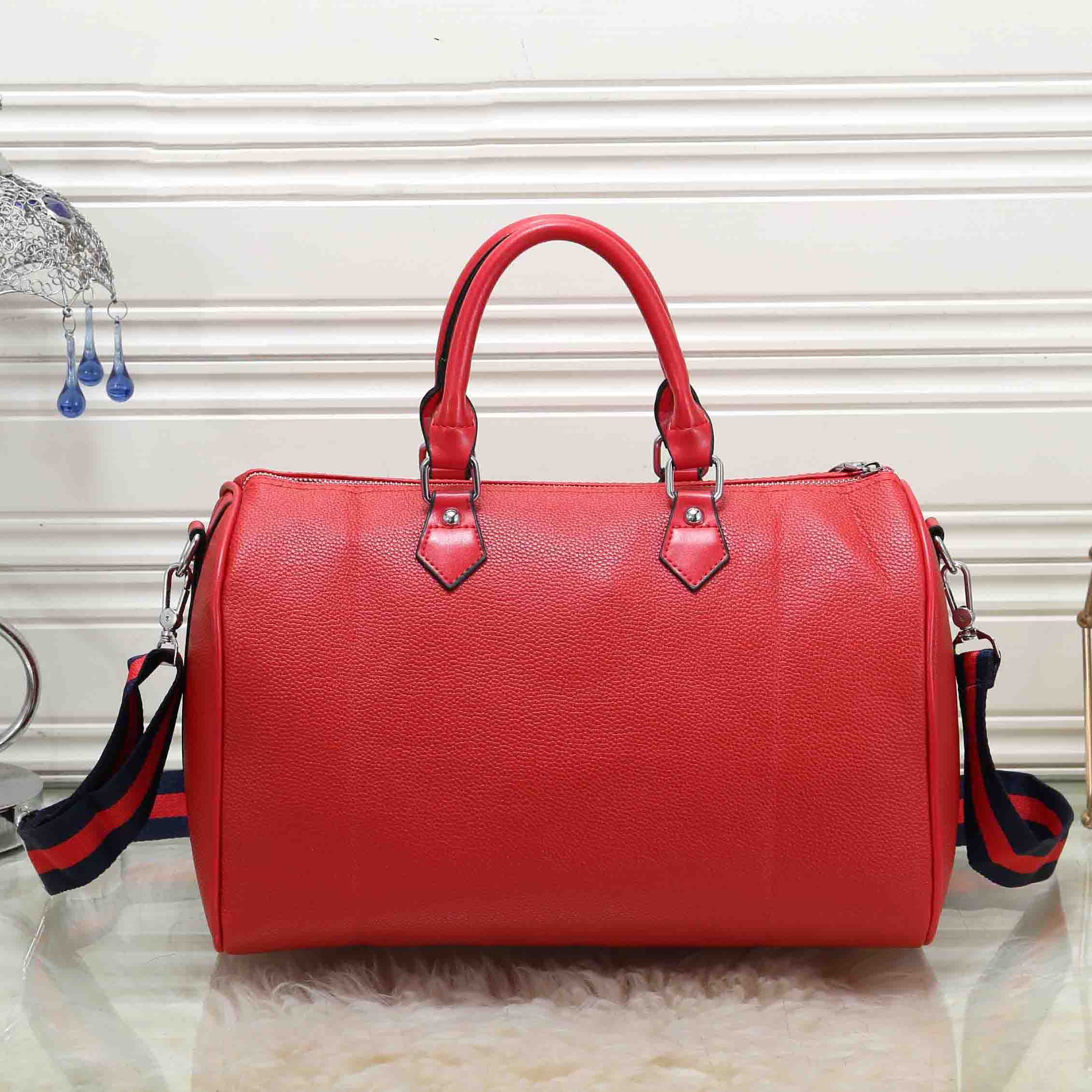 G U C C I Women Shopping Leather Tote Satchel Handbag Shoulder Bag