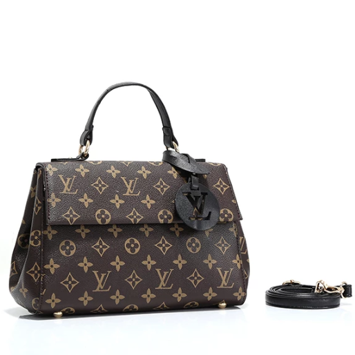 Louis Vuitton LV Women Shopping Leather Crossbody Satchel Should