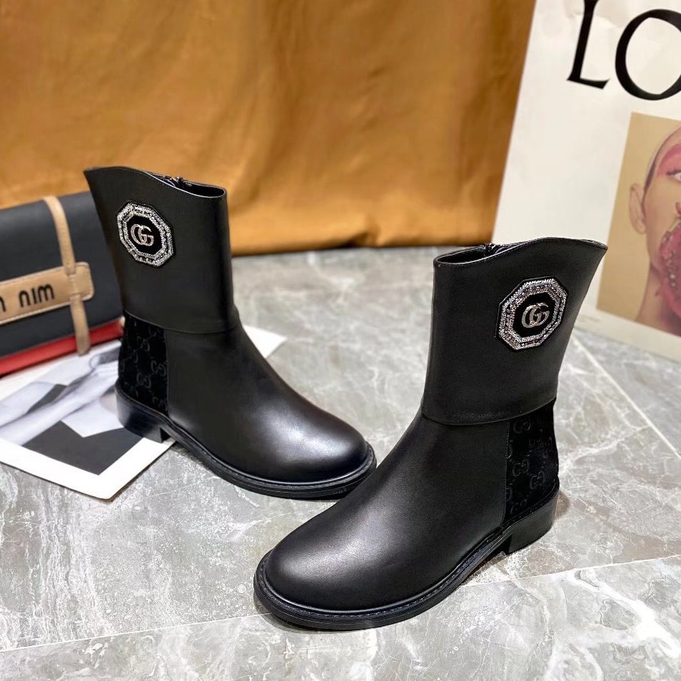 G U C C I Fashion Classic Boots Shoes