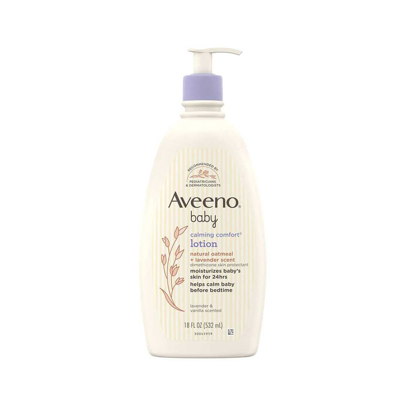 Aveeno Baby Calming Comfort Bath & Wash with Relaxing Lavender 532ml