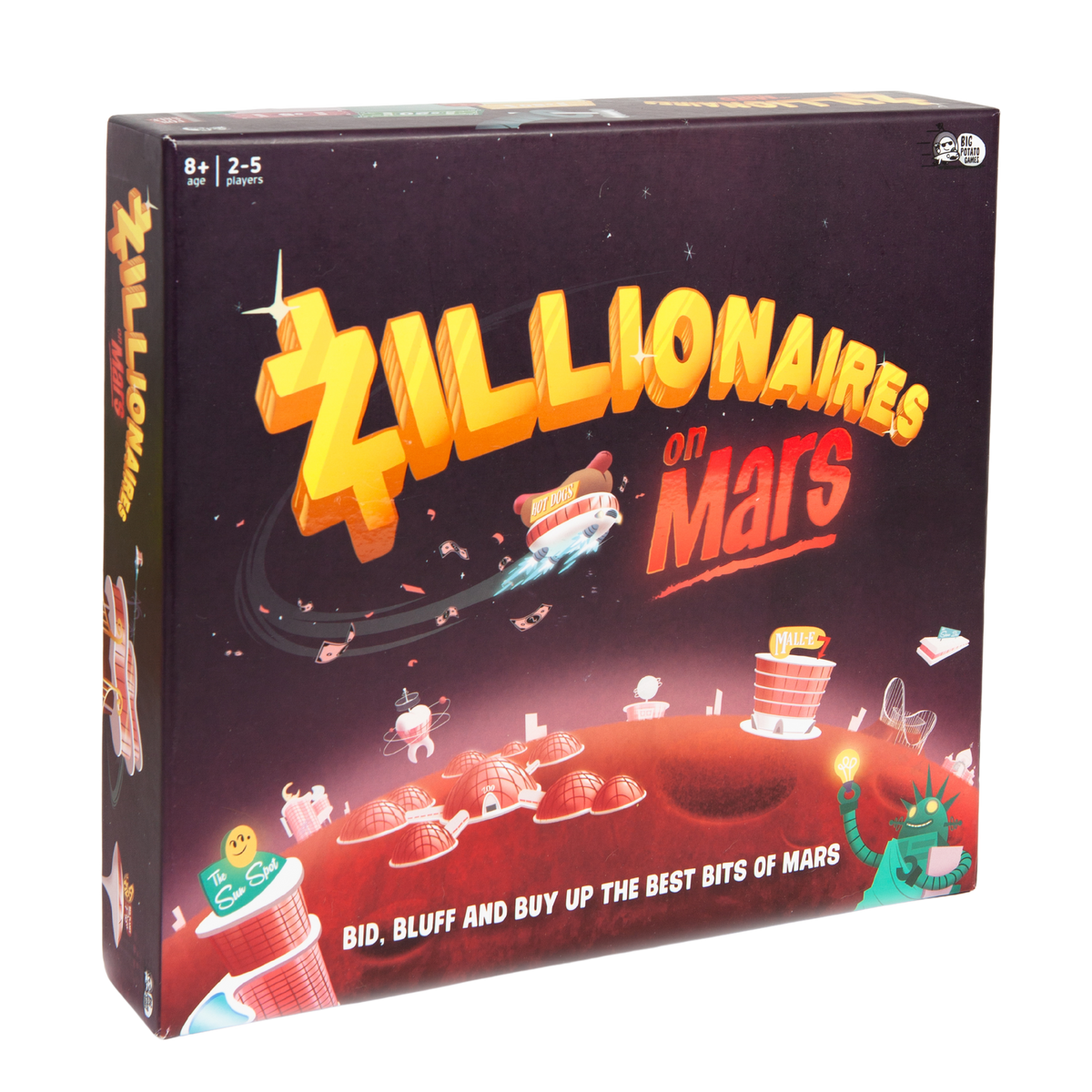 Zillionaires on Mars box