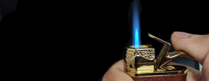 Test flamme briquet après remplissage