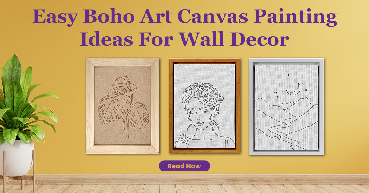 boho canvas art online
