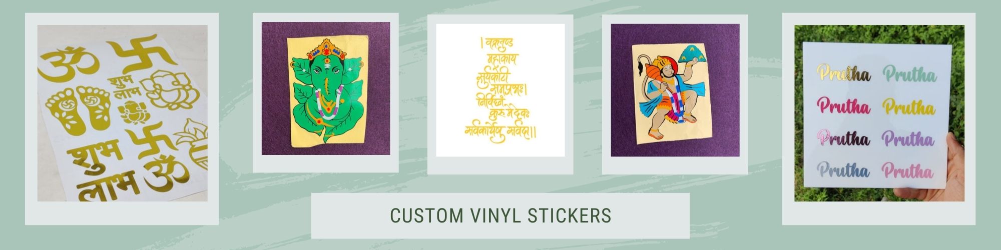 Custom vinyl stickers