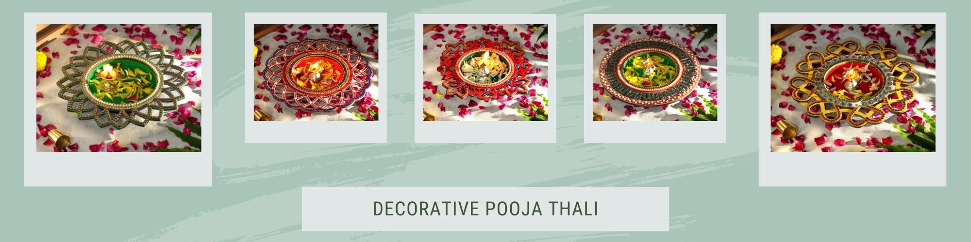 Decorative Pooja thali