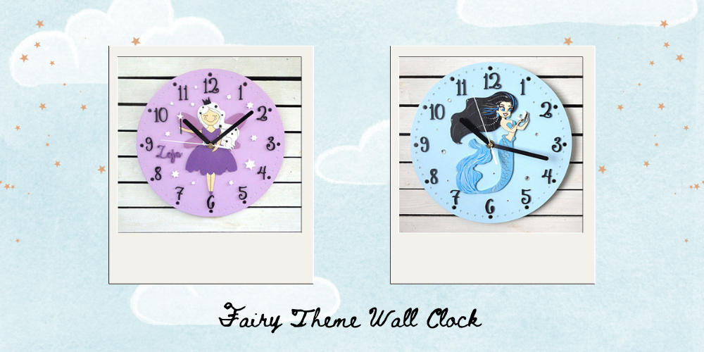 Fairy Theme Wall Clock