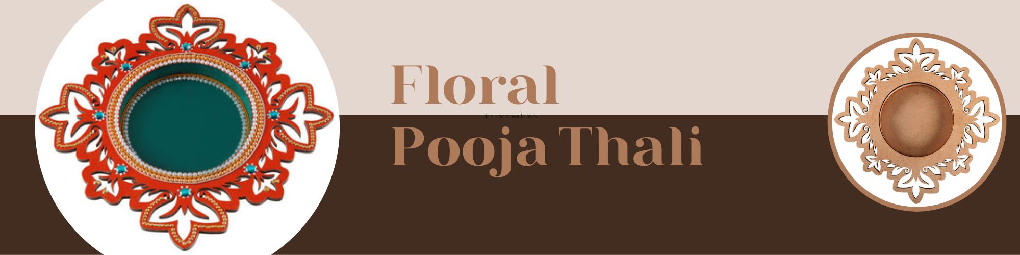 Floral Pooja Thali