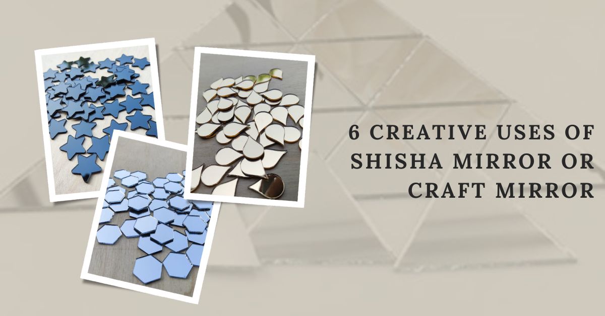 Buy Eye Shape Craft Shisha Mirror at