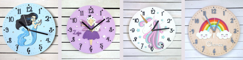 children's wall clocks