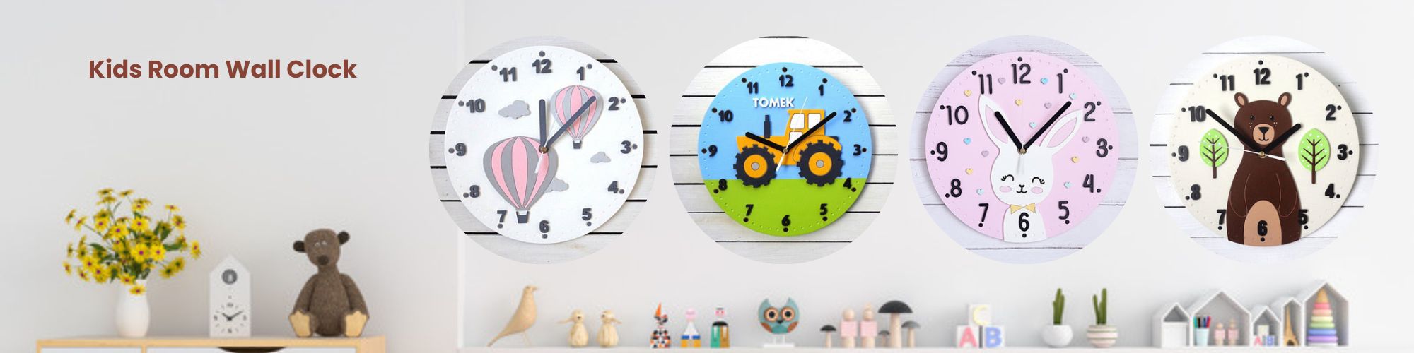 kids wall clock
