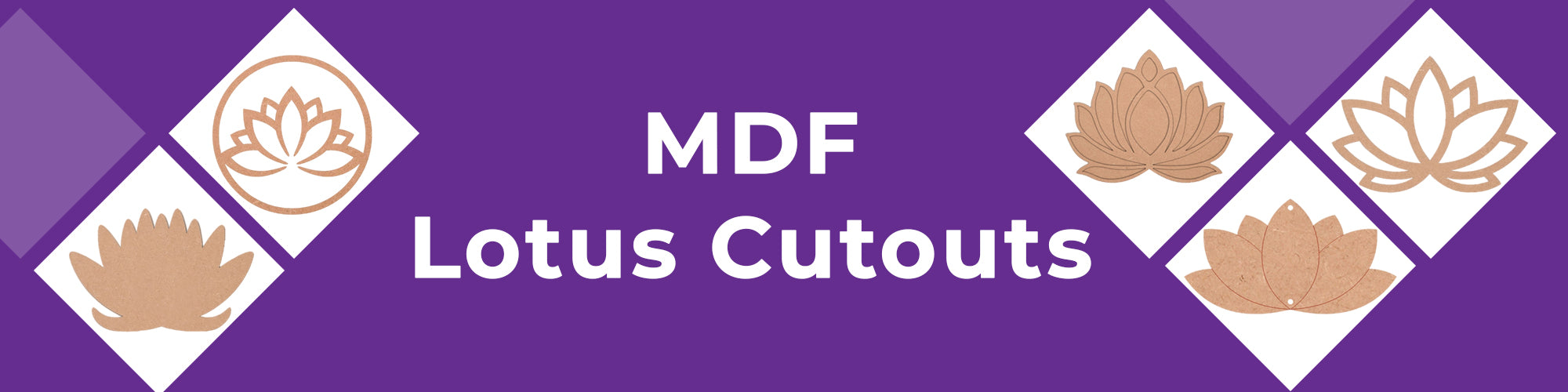 MDF Lotus Cutout