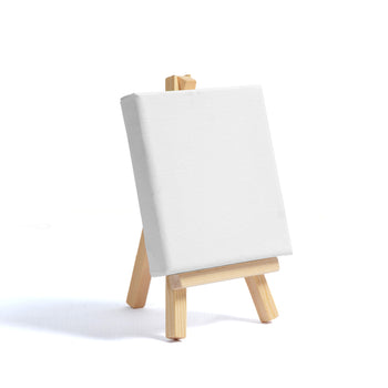 mini canvas with easel stand