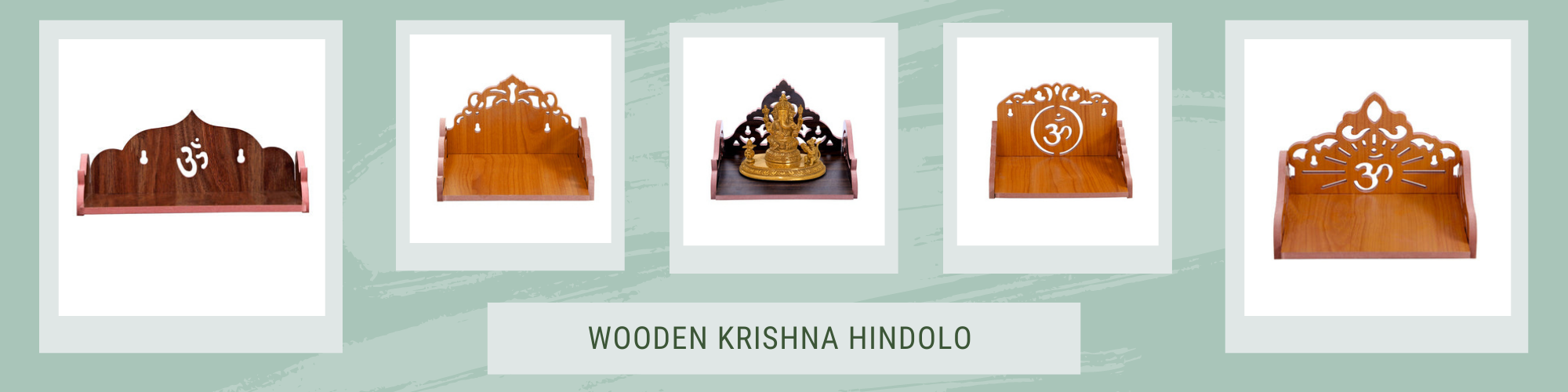 wooden Krishna Jhula