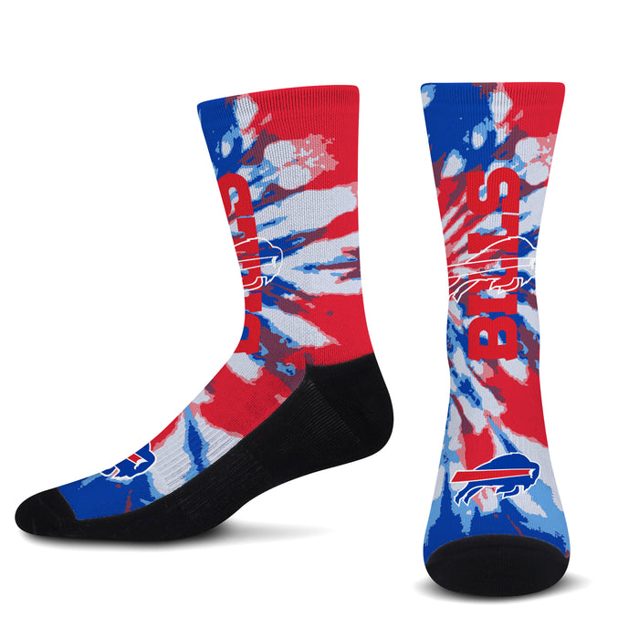 Officially Licensed NFL Knox Sox Buffalo Bills Zubaz Socks, Youth Size | for Bare Feet