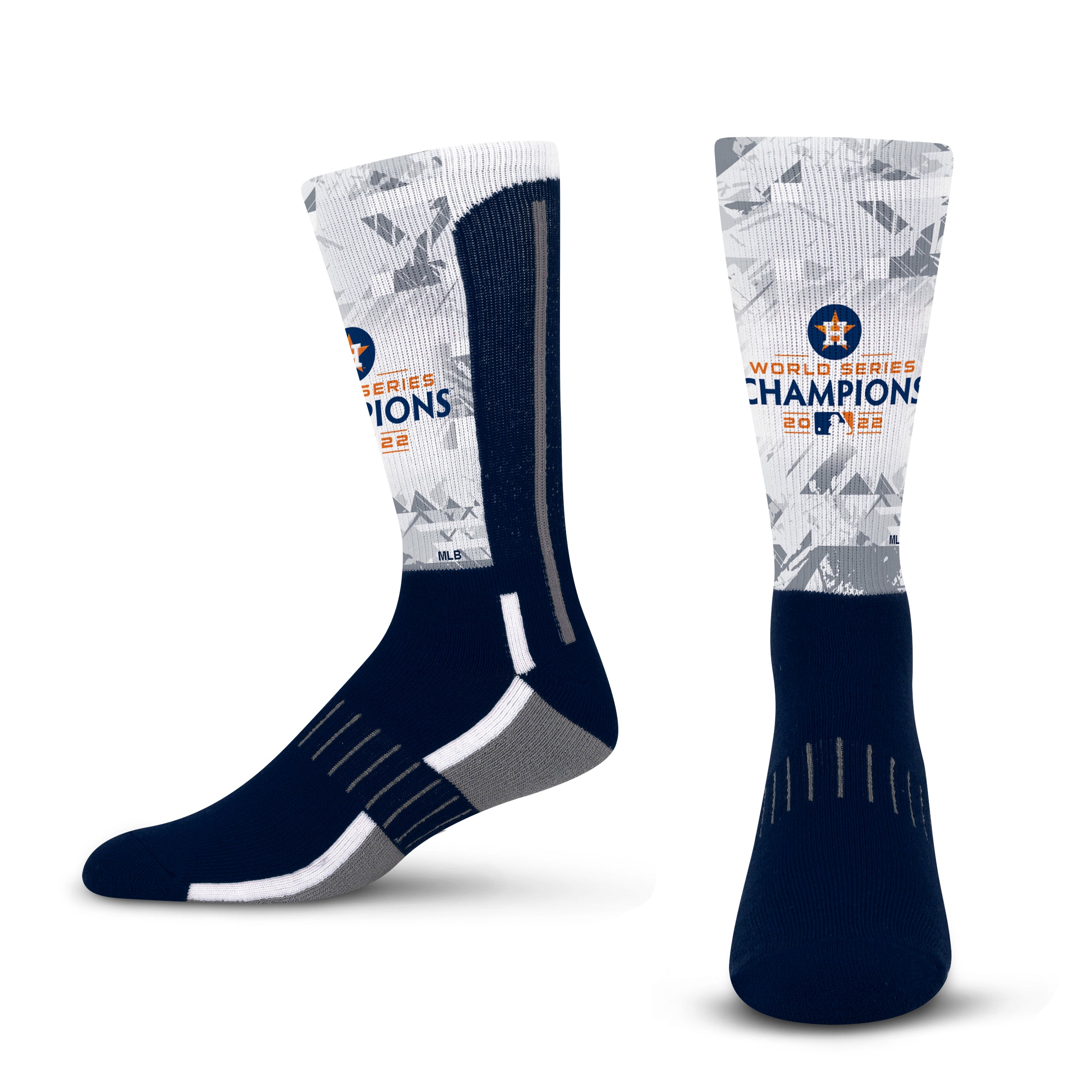 HOUSTON ASTROS WORLD SERIES CHAMPS 2017 Custom Premium Socks (ALL