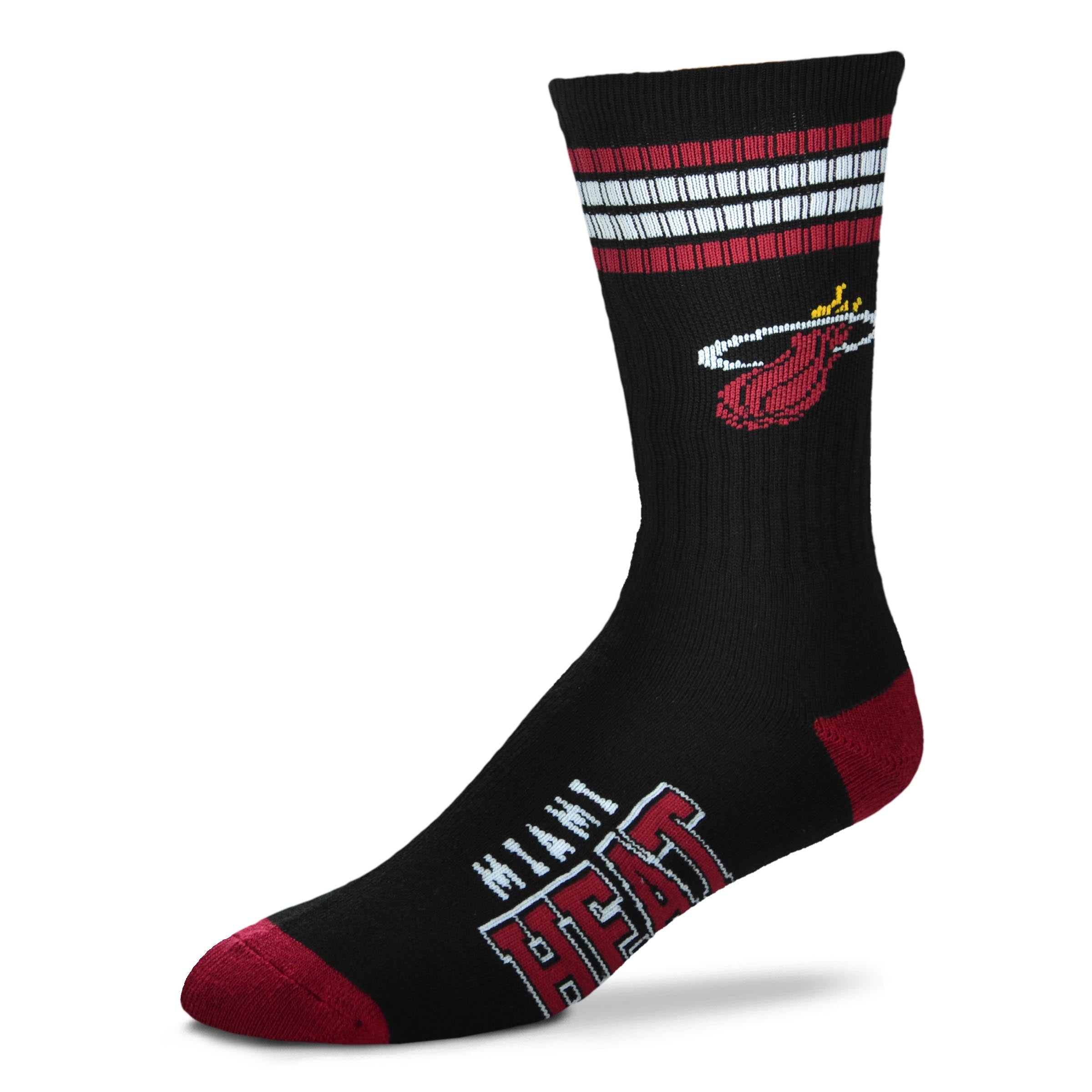 for Bare Feet Youth Louisville Cardinals 4-Stripe Deuce Socks - Each