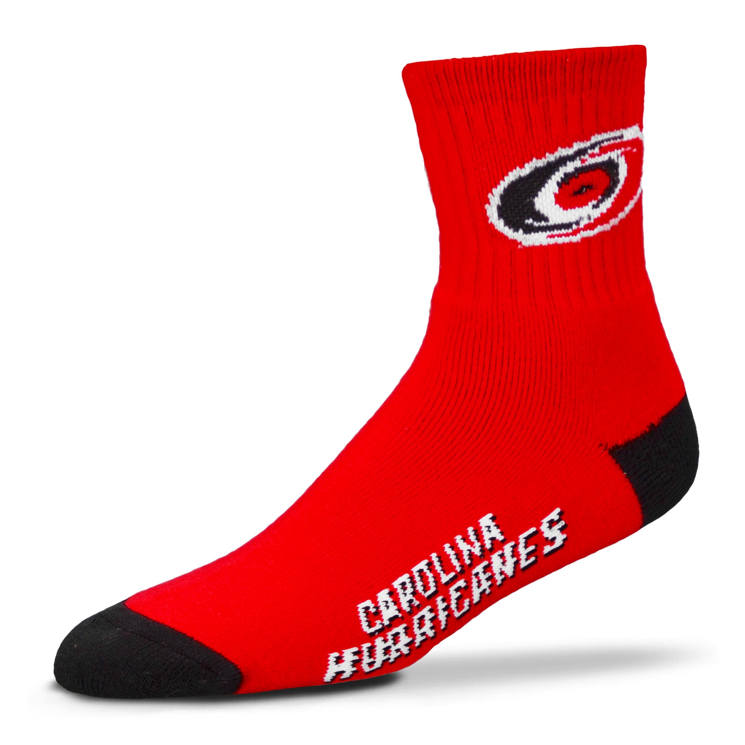  For Bare Feet NCAA Louisville Cardinals 4 Stripe Deuce Crew  Sock Team Color MEDIUM : Sports & Outdoors