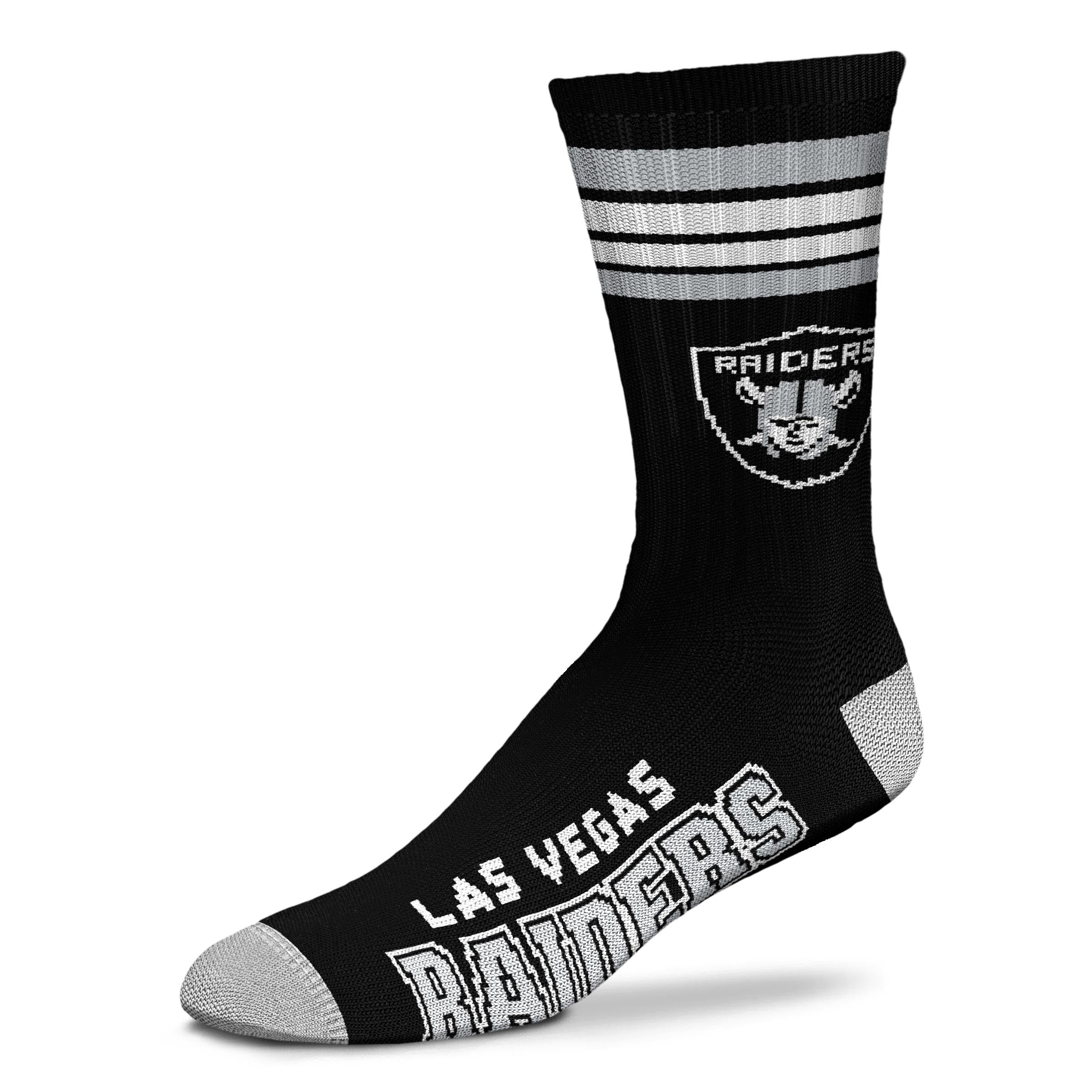 : For Bare Feet NFL 4 Stripe Deuce Crew Sock, Tampa Bay  Buccaneers, Medium : Sports & Outdoors