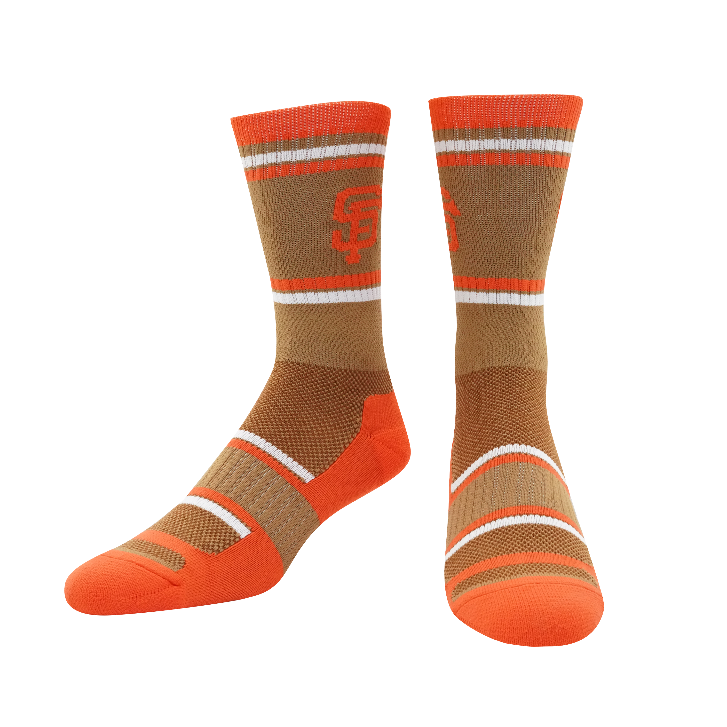 Officially Licensed MLB San Francisco Giants Digi Socks, Size Small/Medium | for Bare Feet