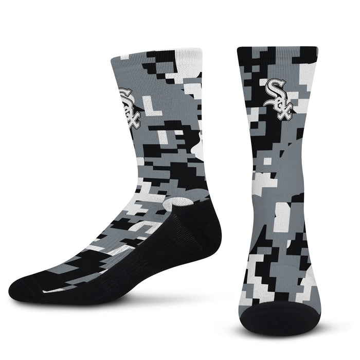 MLB Compression Socks, Chicago White Sox - Classic Stripe S/M