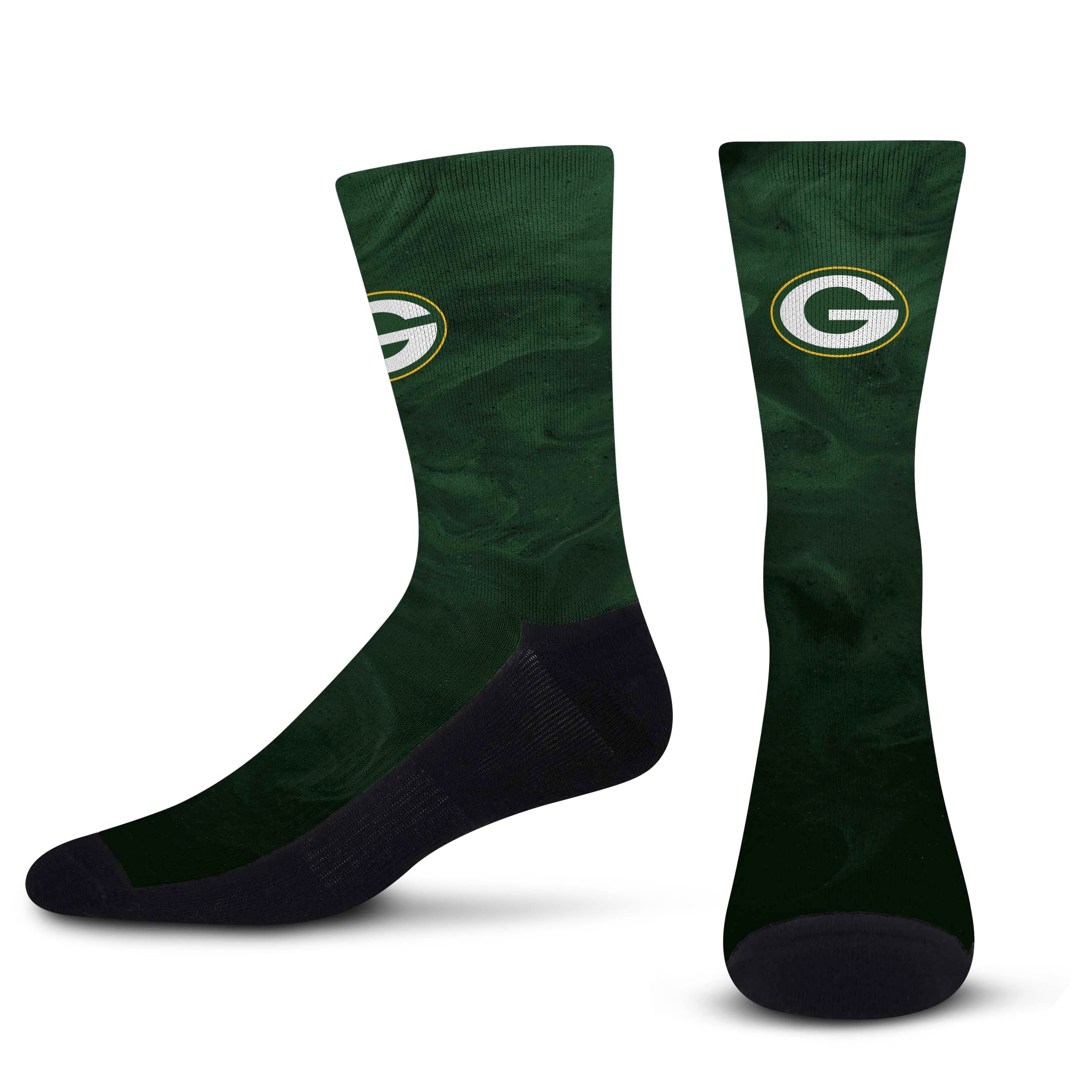 : FBF - NFL Deuce Adult Team Logo Crew Dress Socks