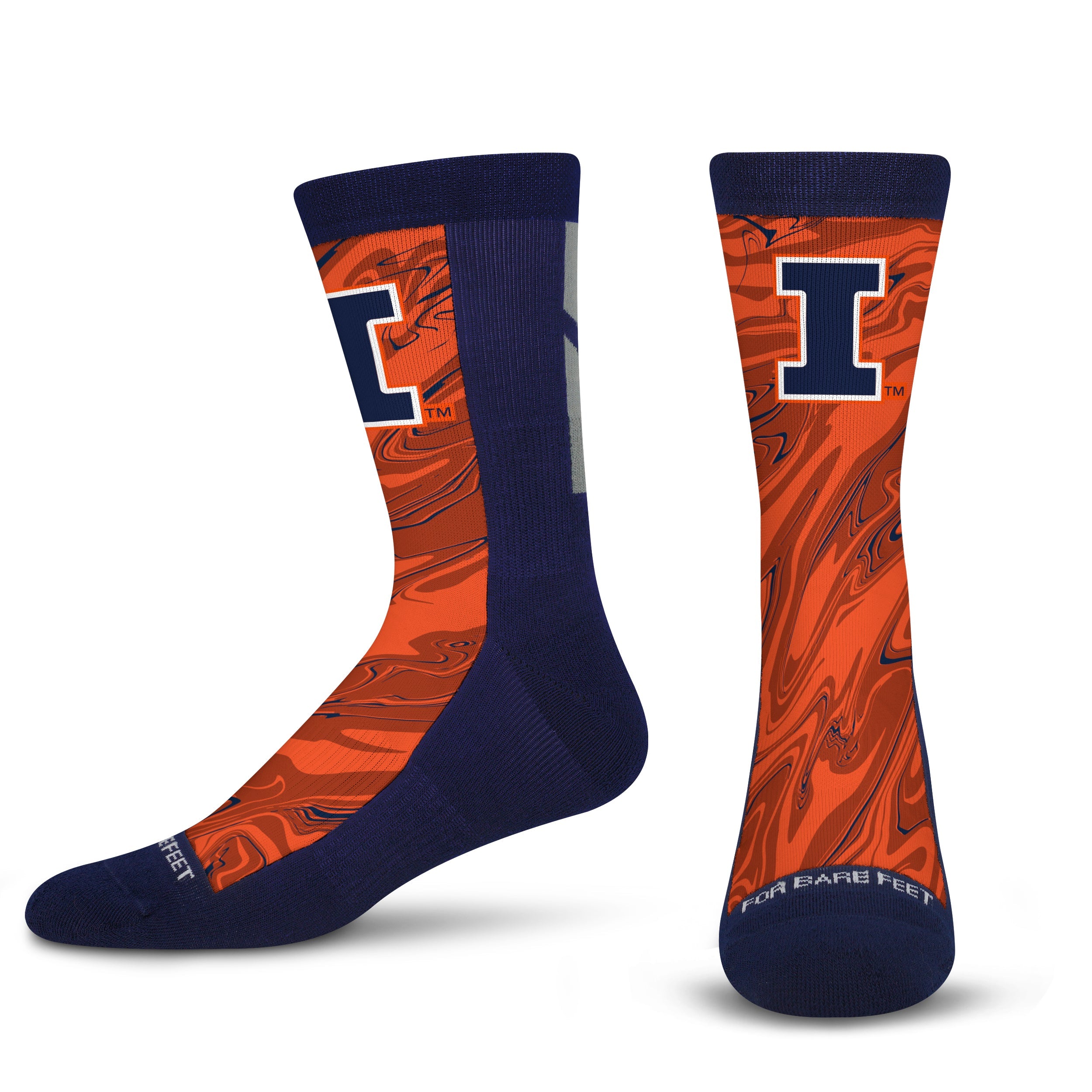 Illinois Fighting Illini – For Bare Feet