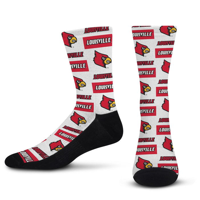 louisville cardinals socks