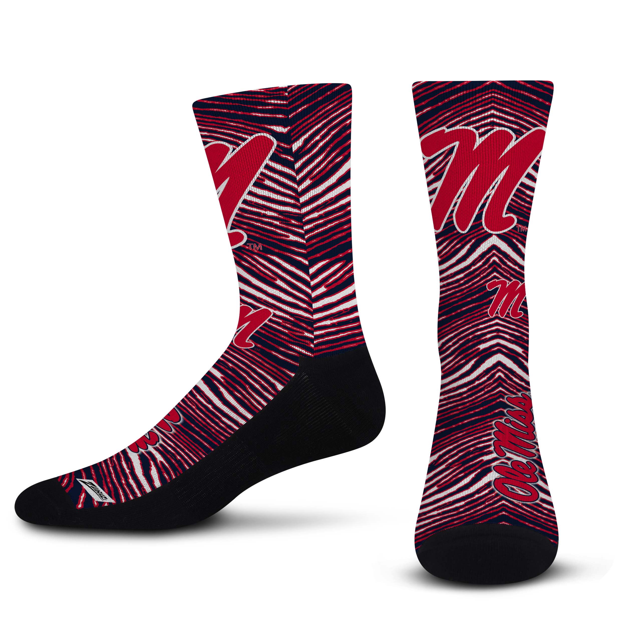 Officially Licensed NFL Knox Sox Buffalo Bills Zubaz Socks, Youth Size | for Bare Feet