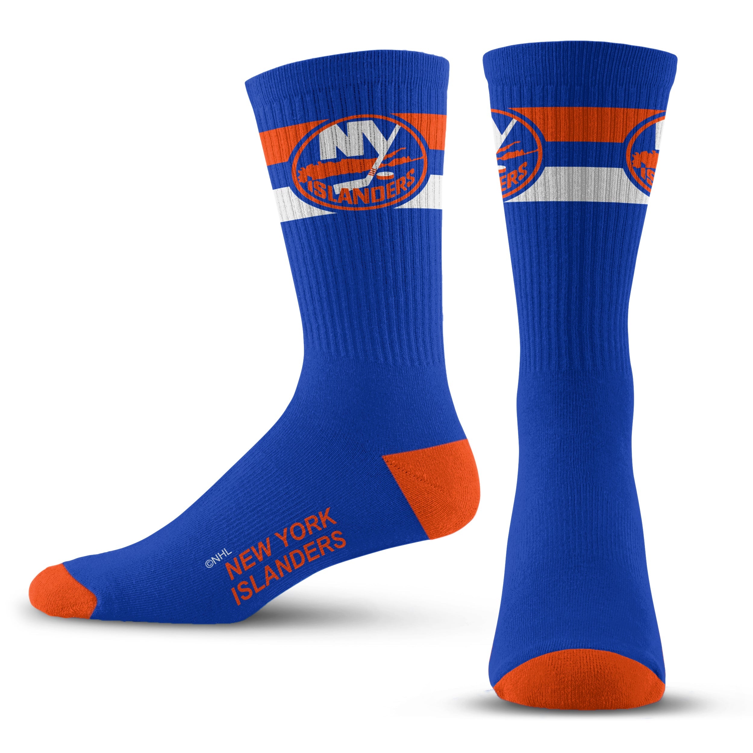 Rep the blue & orange during the - New York Islanders