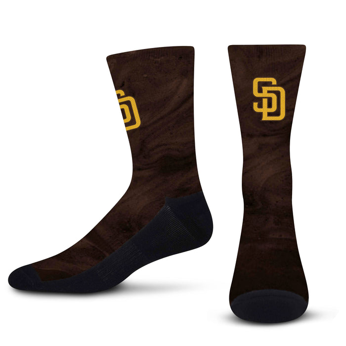 San Diego Padres City Connect Mid Cushion Cotton Blend Baseball Crew Socks