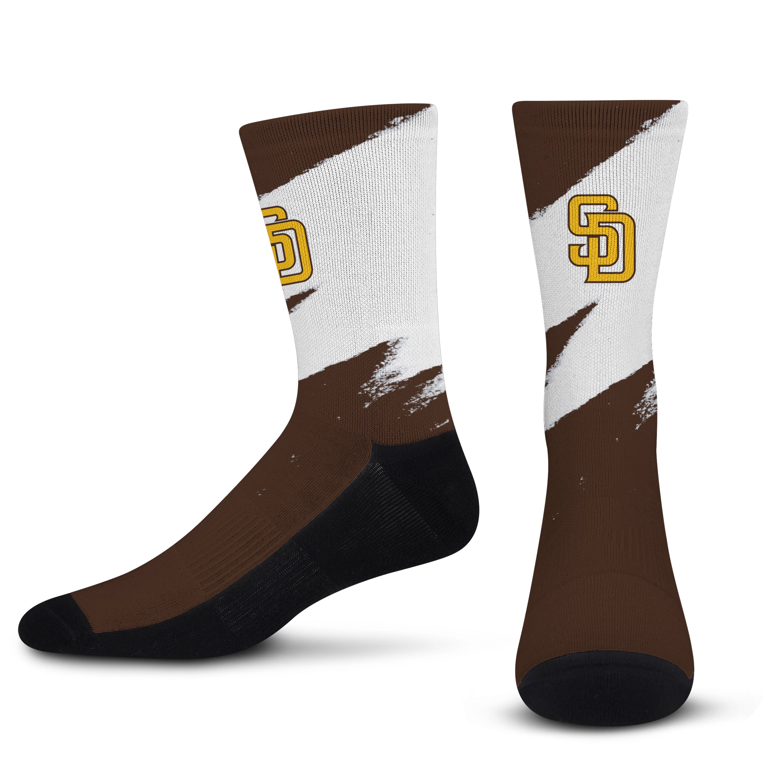 San Diego Padres City Connect Mid Cushion Cotton Blend Baseball Crew Socks