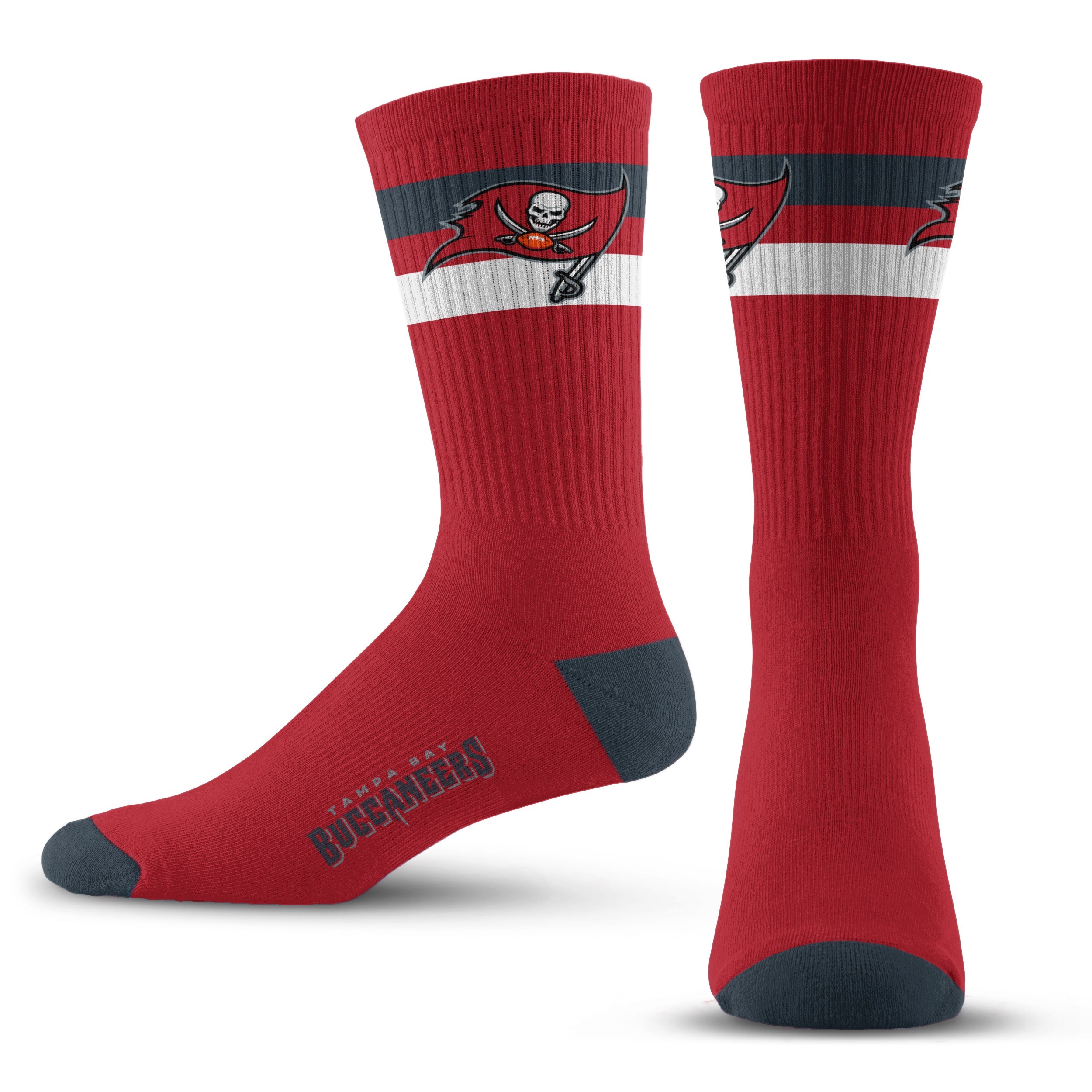 Tampa Bay Buccaneers Disruptor Premium Crew – For Bare Feet