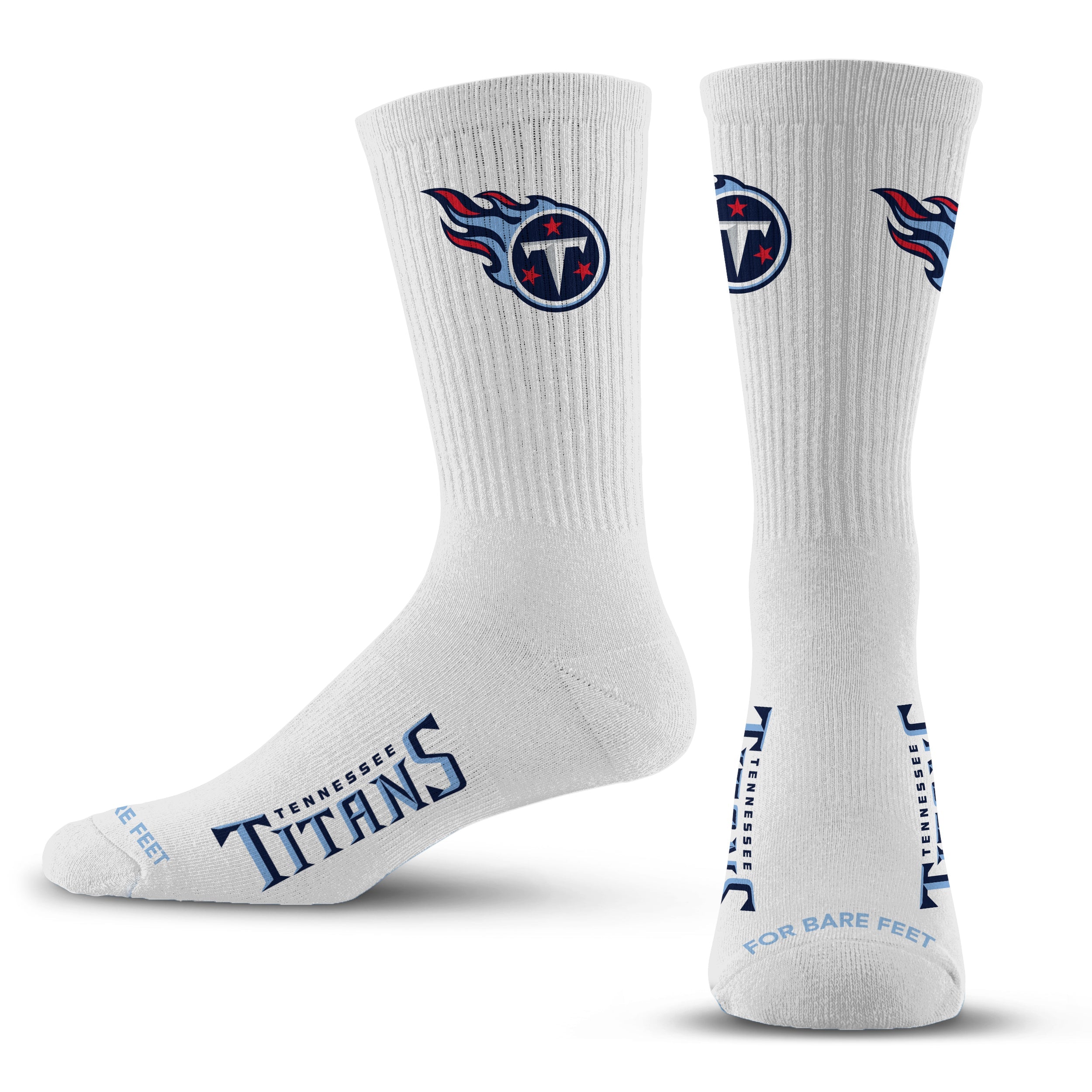 Tennessee Titans Refresh Premium Crew Socks – For Bare Feet