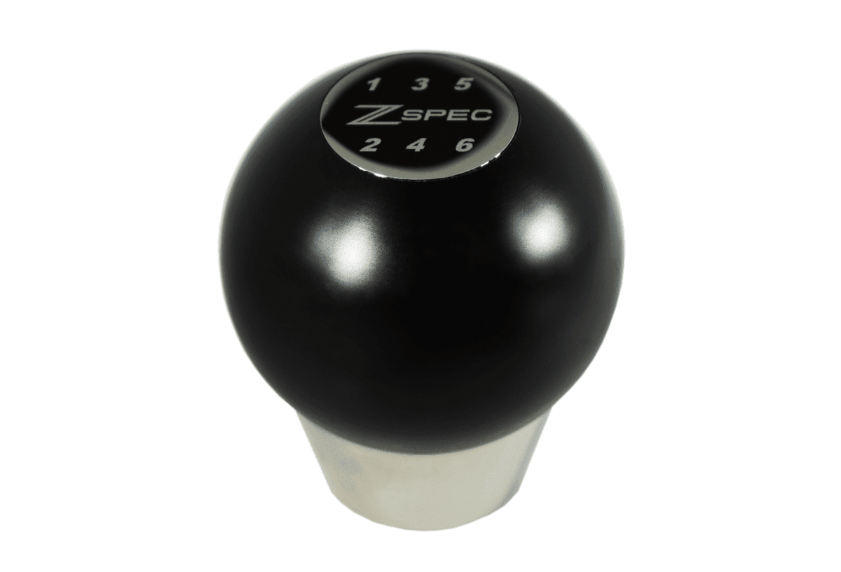 ZSPEC Shift Knob, M10-1.25, Delrin & Stainless, 5-Speed, Fits 