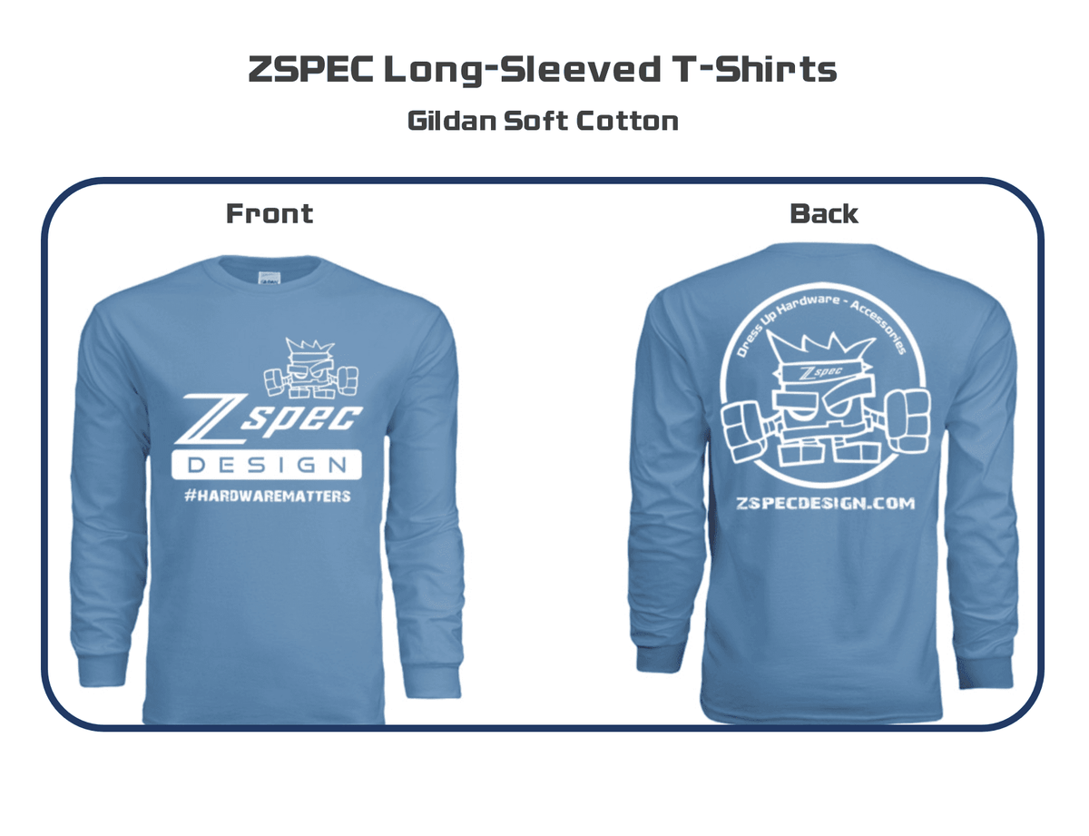 ZSPEC Long-Sleeve Cotton T-Shirt, Burnt Orange