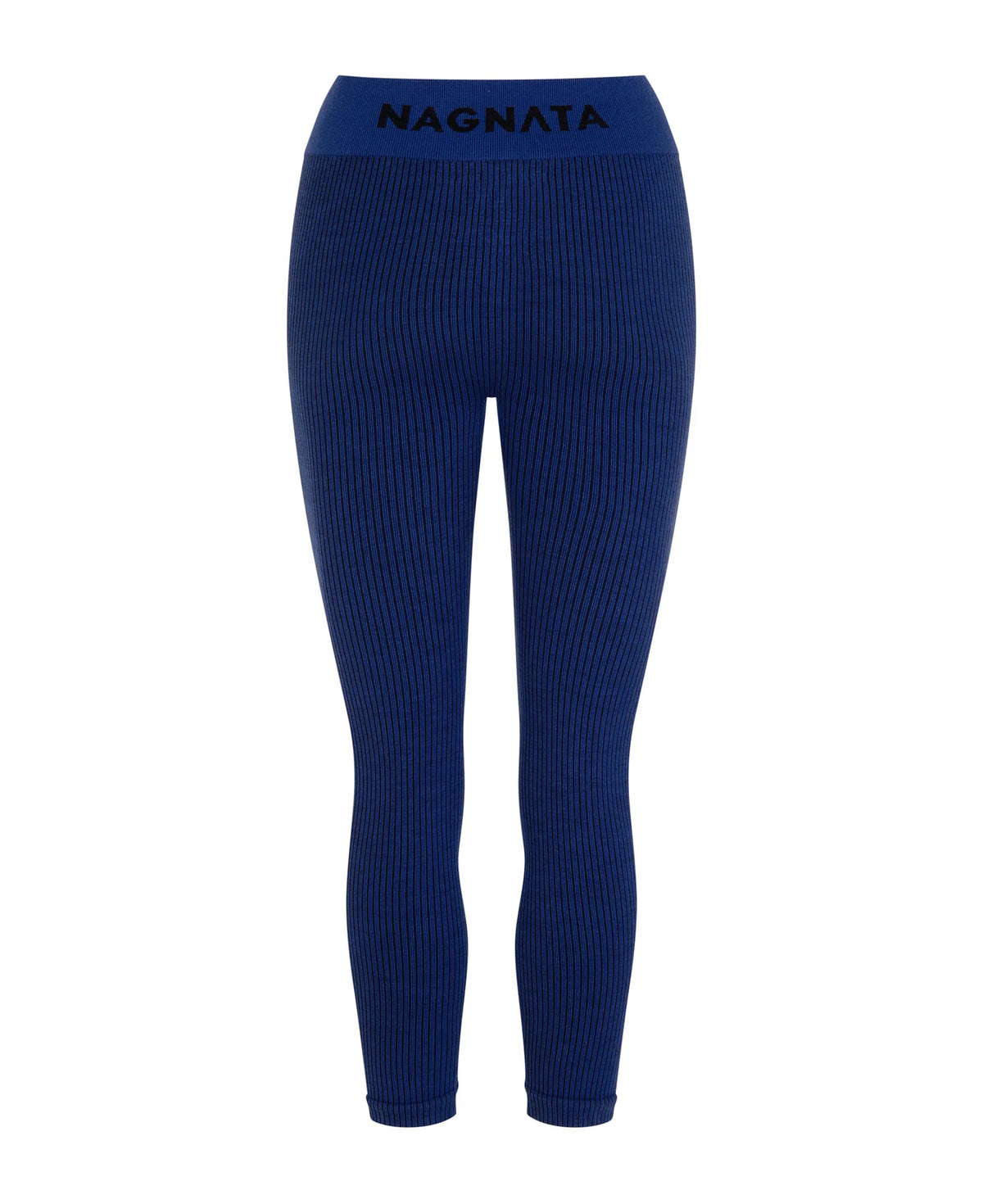 Yang rib knit wool blend leggings - Nagnata - Women