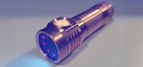 Emisar D4v2 Titanium Stonewashed or Full Copper Mule 8 x 365nm UV LED Flashlight