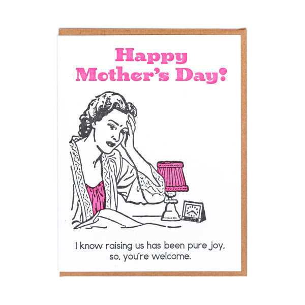 Call Your Mom Birthday – LadyPilotLetterpress