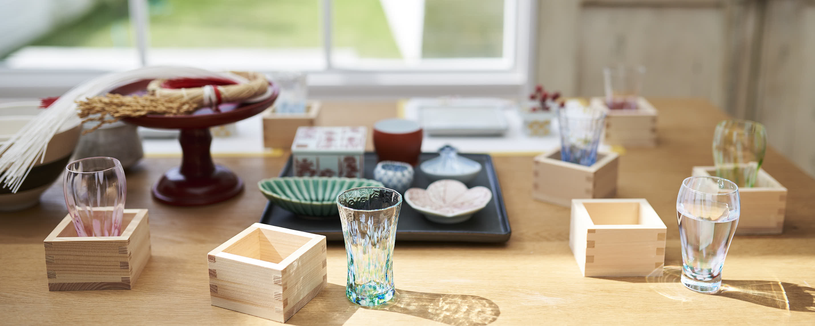 升 Masu - A Traditional Wooden Sake Box for Celebratory Occasion